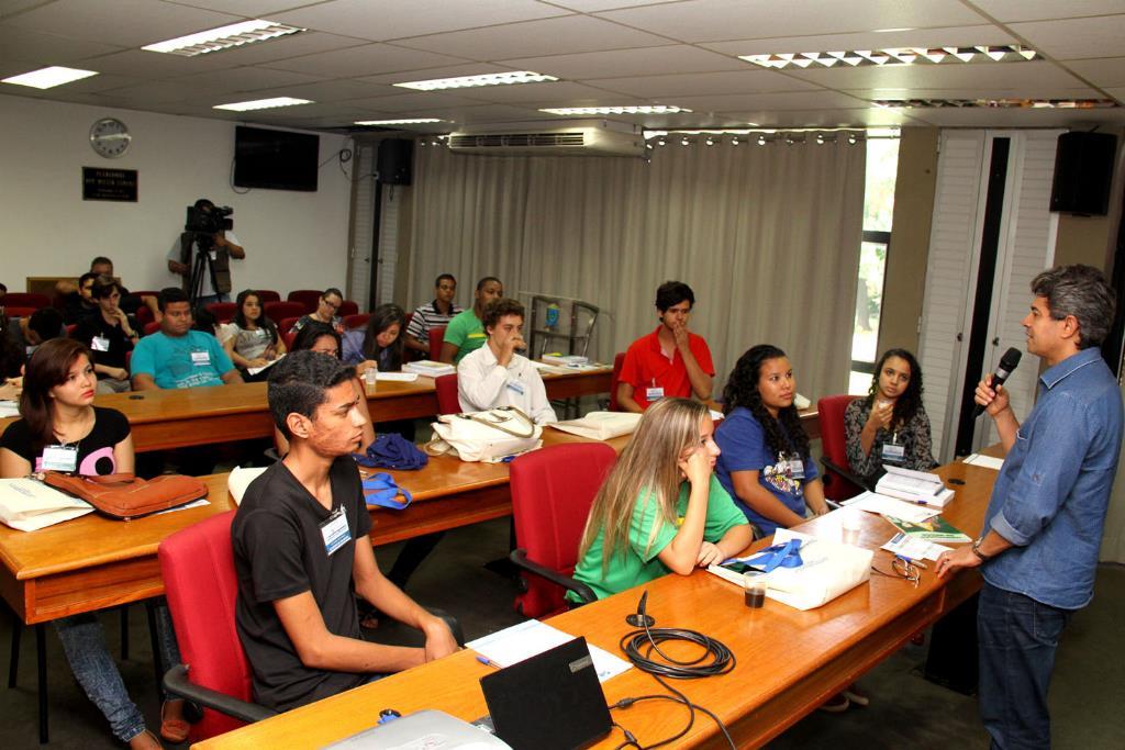 Imagem: Professor Rinaldo destacou a necessidade da juventude participar da política