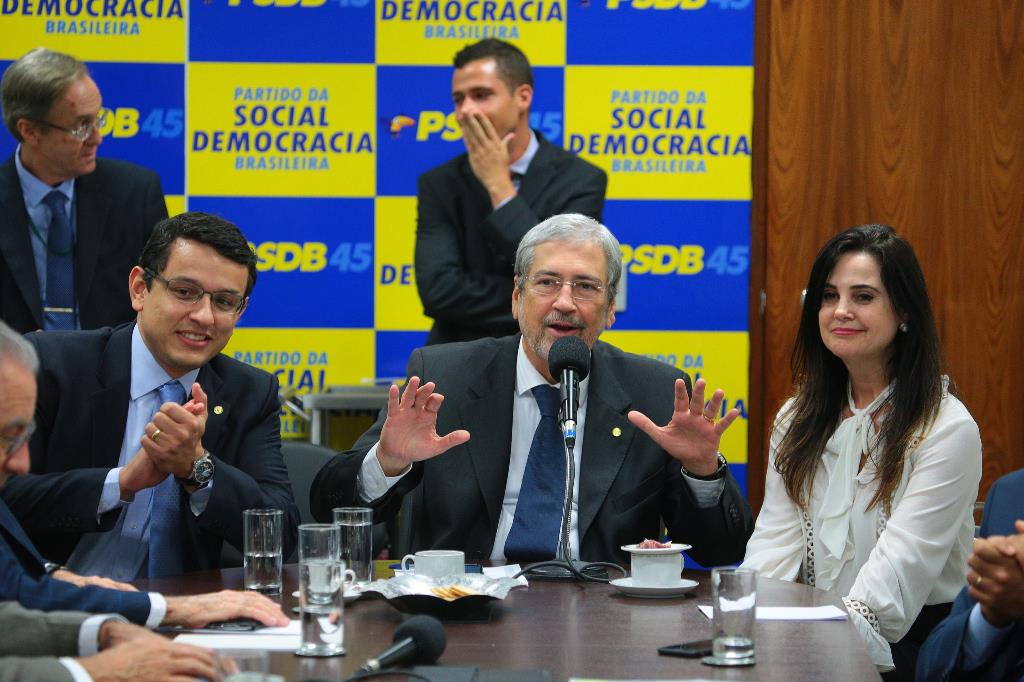 Imagem: Mara Caseiro recebe boas-vindas do PSDB em Brasília