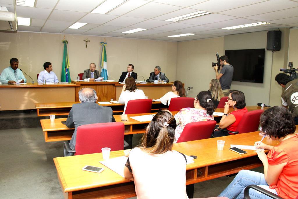 Imagem: Reuniões da CPI são realizadas no plenarinho Deputado Nelito Câmara