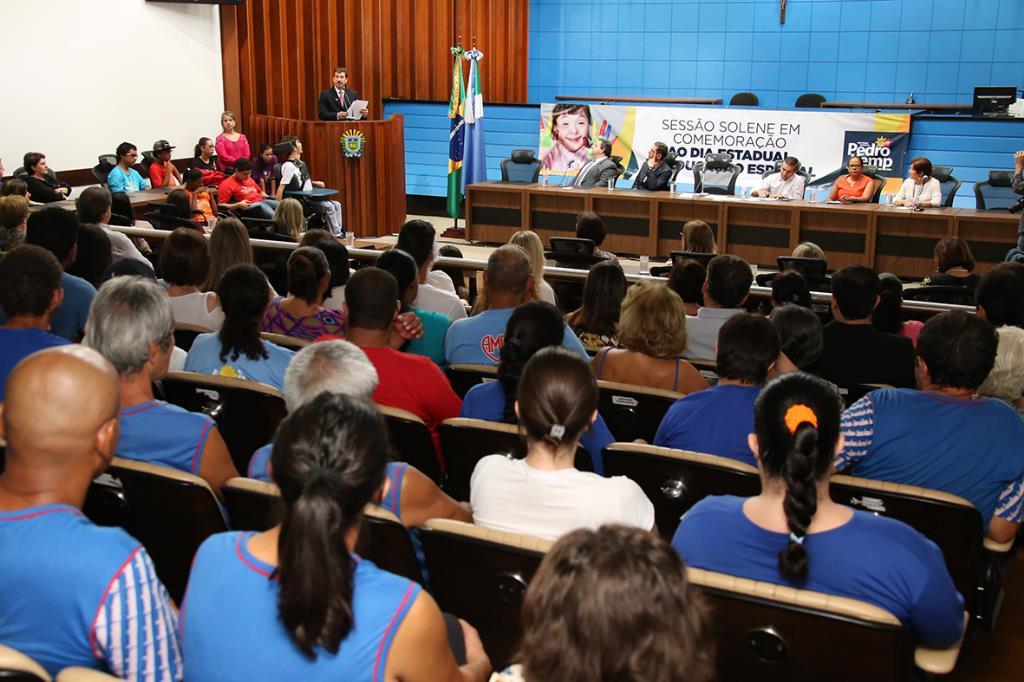 Imagem: A Assembleia Legislativa realizou solenidade em homenagem ao Dia Estadual da Educação Especial