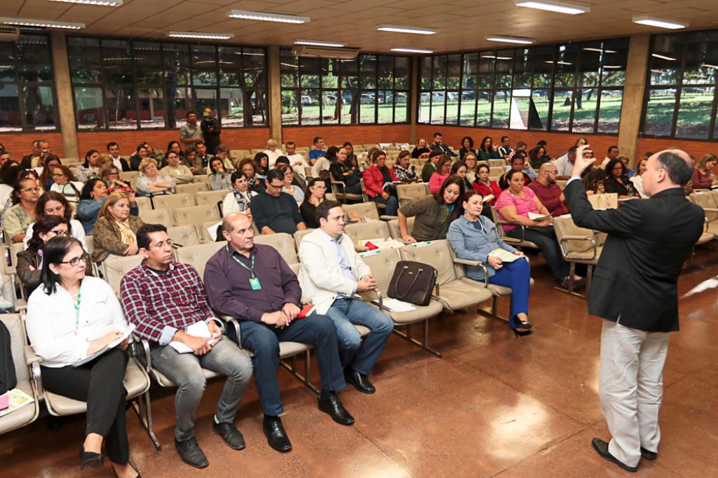 Imagem: Evento ocorreu no auditório da Acadepol