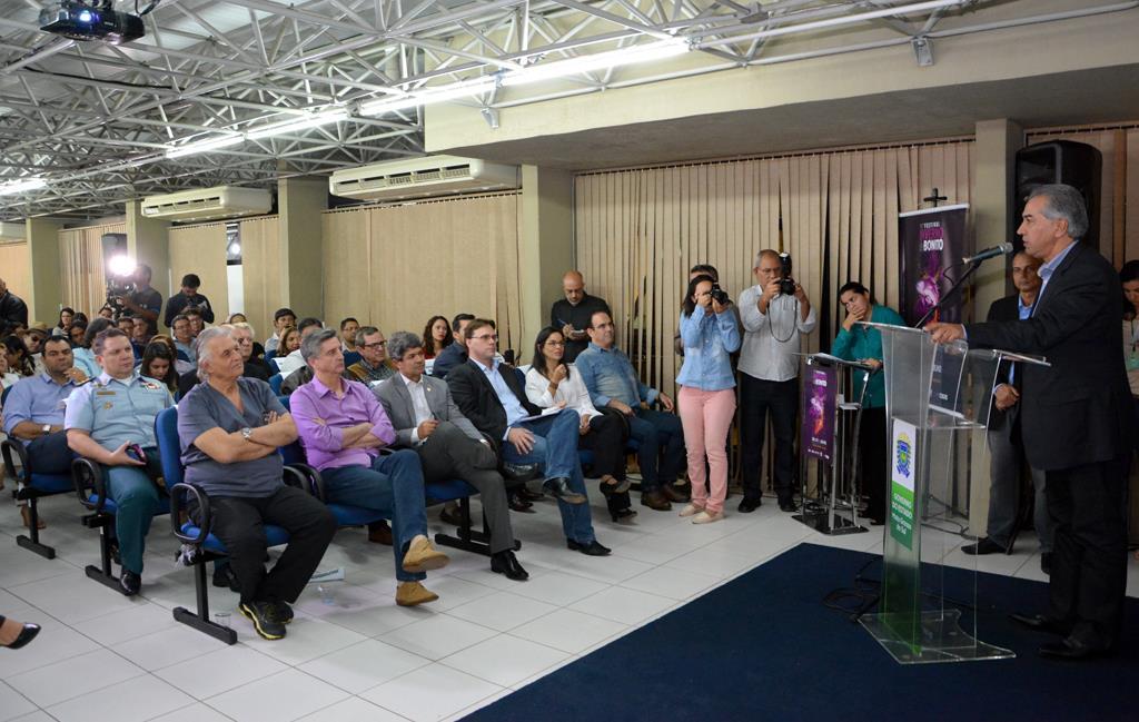 Imagem: Lançamento ocorreu no auditório da Governadoria