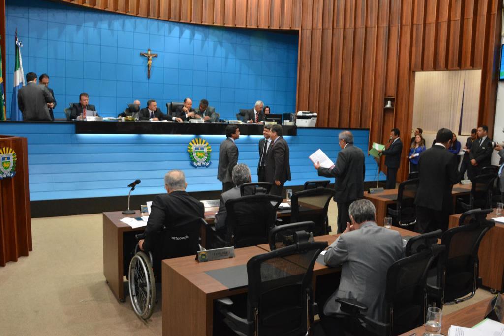 Imagem: Assembleia Legislativa recebeu nesta quarta-feira quatro projetos do Executivo