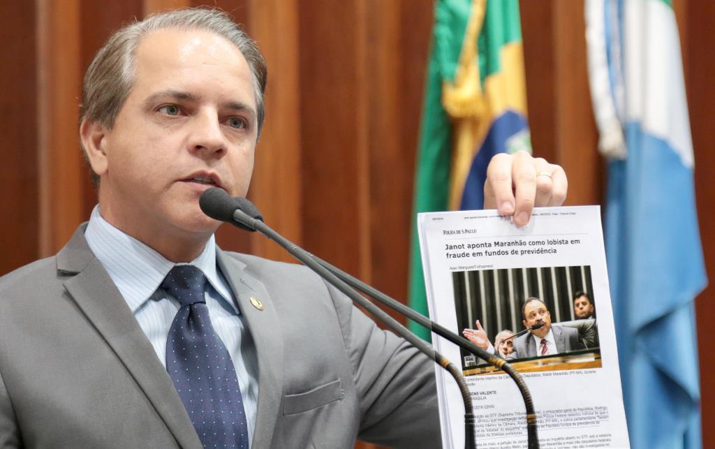 Imagem: Denúncia feita pelo Coronel David é reforçada por procurador-geral da República na Folha de São Paulo