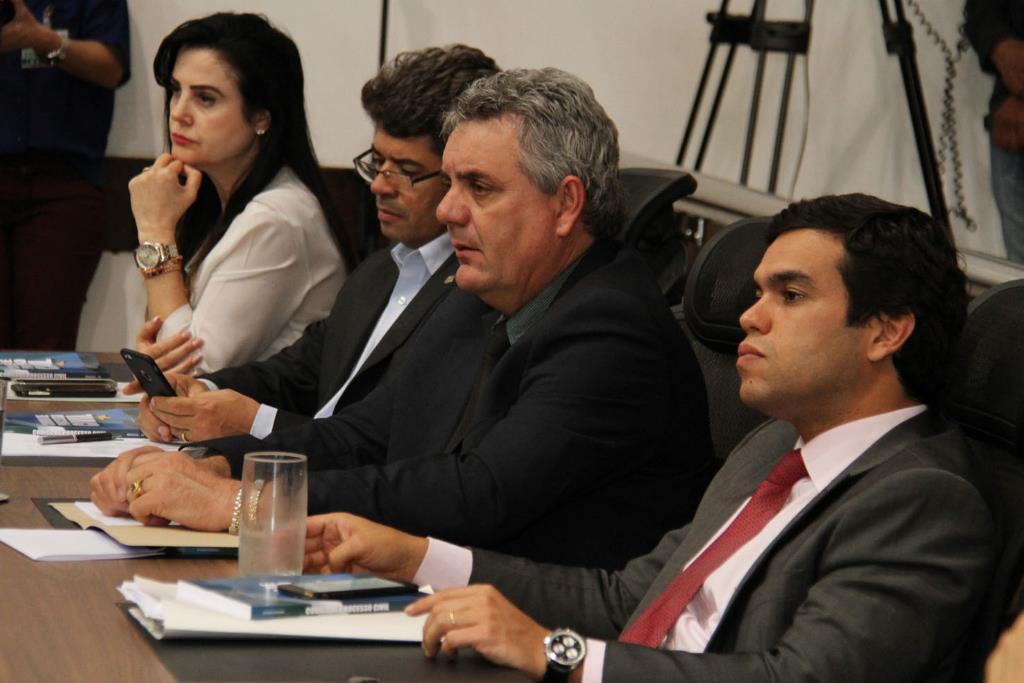 Imagem: Mara Caseiro participa do lançamento da parceria entre Legislativo e entidades