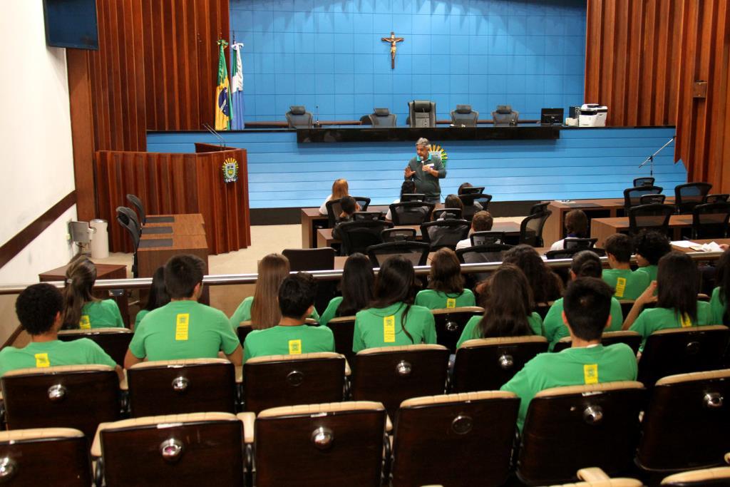 Imagem: A sessão ordinária do Parlamento Jovem será às 14h, no Plenário Deputado Júlio Maia