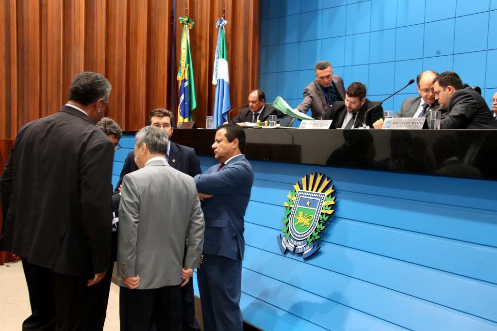 Imagem: As sessões ordinárias são realizadas no plenário Deputado Júlio Maia