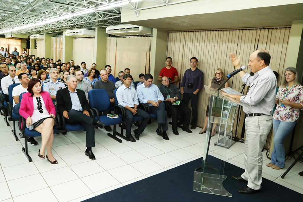 Imagem: O presidente Junior Mochi destacou a importância do protagonismo juvenil