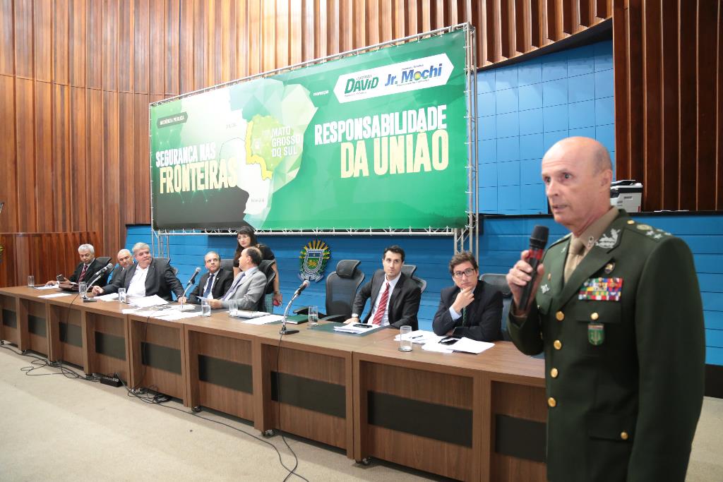 Imagem: General representou Ministro na Audiência Pública