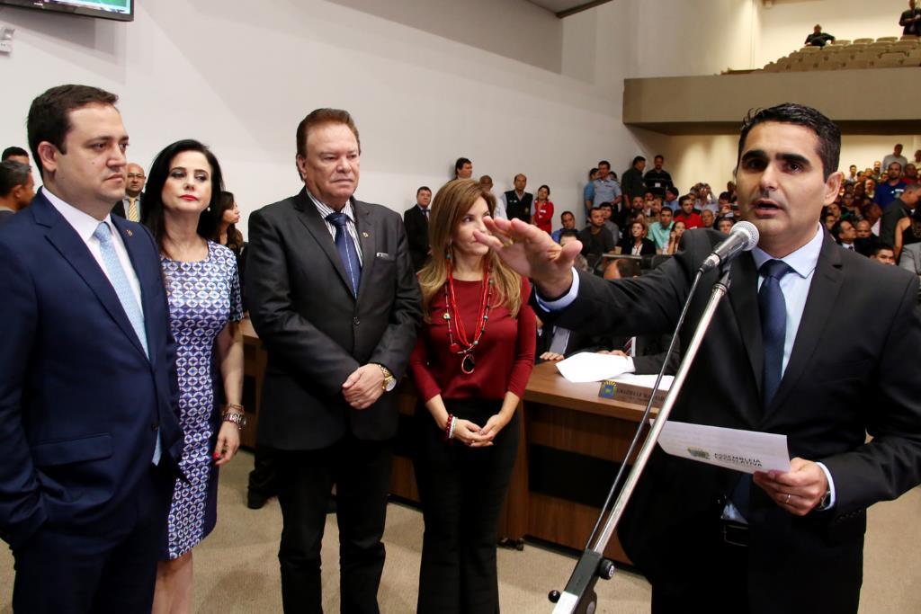 Imagem: Herculano Borges assume a vaga deixada por Angelo Guerreiro, eleito prefeito do município de Três Lagoas