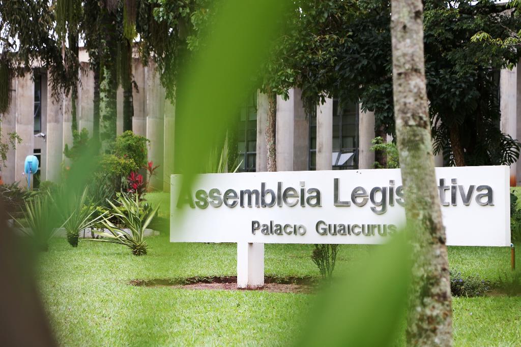 Imagem: A ALMS tem sua sede no Palácio Guaicurus, localizado no Parque dos Poderes, em Campo Grande