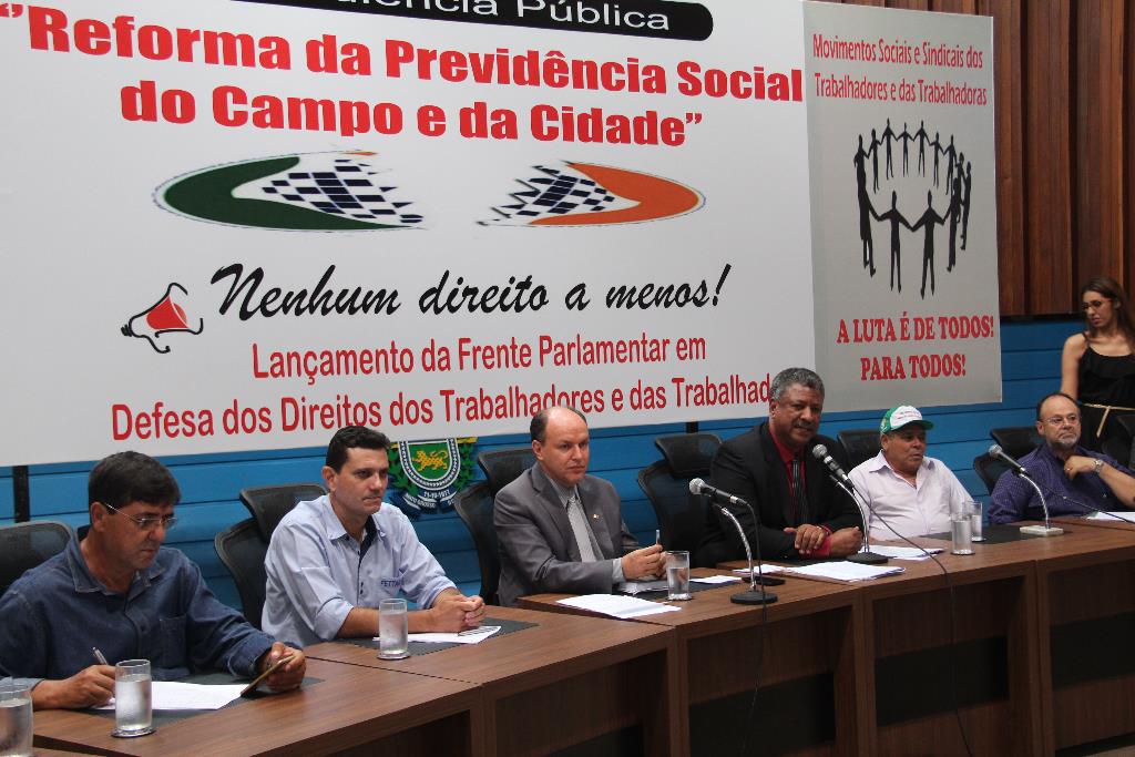 Imagem: Audiência Pública  "Reforma da Previdência Social do Campo e da Cidade"
