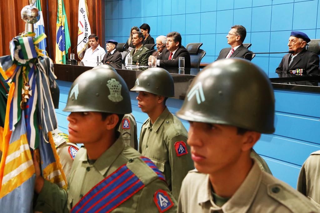 Imagem: Batalhão de Engenharia de Combate de Aquidauana representou o então MT na guerra