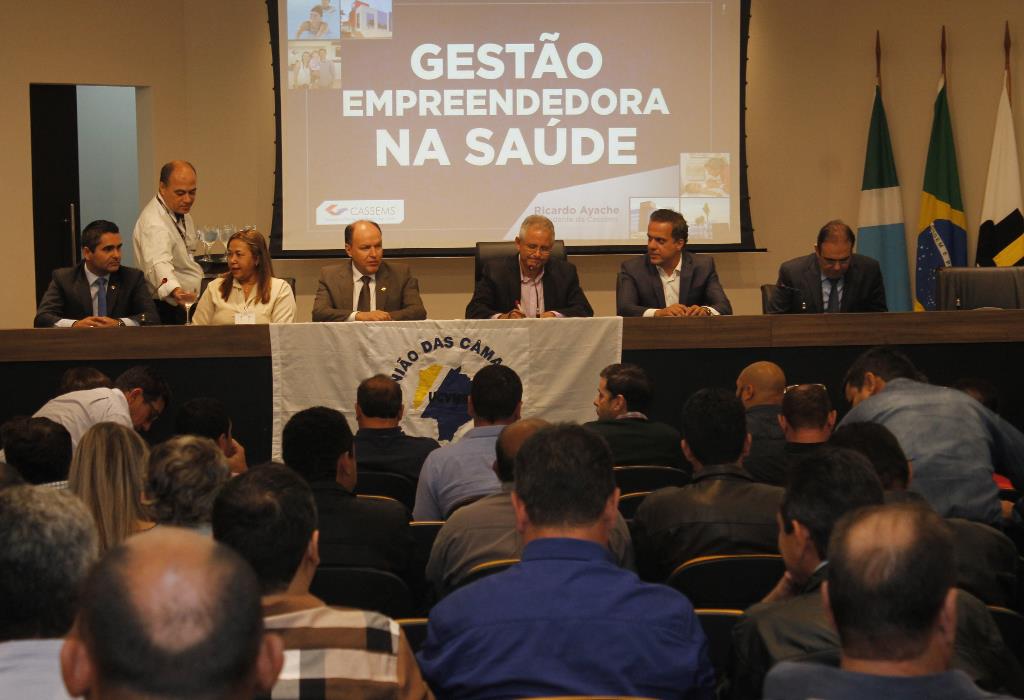 Imagem: Participaram da solenidade os deputados Herculano Borges, Junior Mochi e Felipe Orro