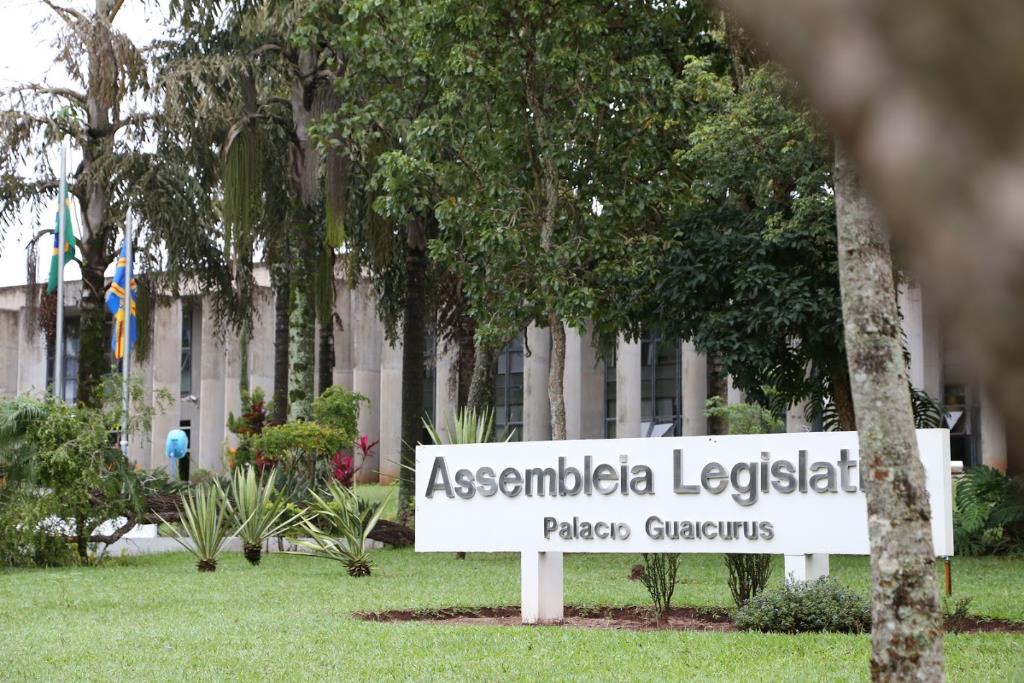 Imagem: A Assembleia tem sua sede no Palácio Guaicurus, no Parque dos Poderes, em Campo Grande