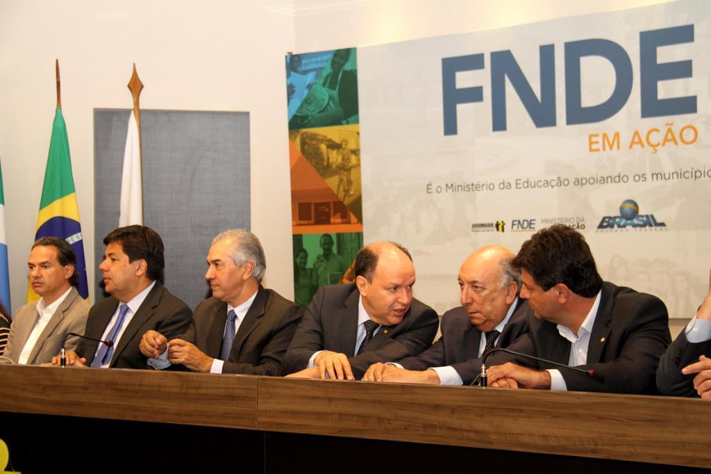 Imagem: Abertura do Programa FNDE em ação no auditório da Assomasul