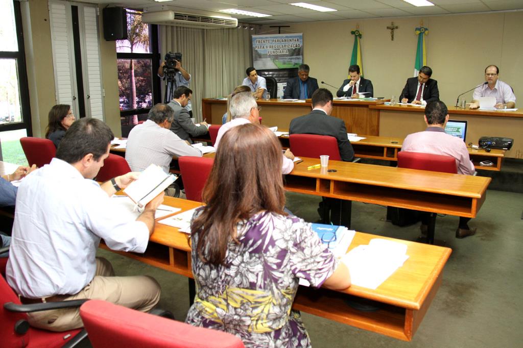 Imagem: A reunião foi realizada no Plenarinho Deputado Nelito Câmara da Casa de Leis