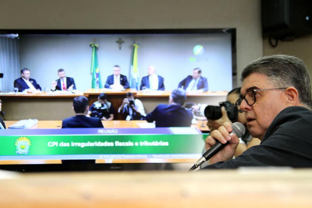 Imagem: Secretário de Estado de Fazenda depõe em oitiva na CPI da Irregularidades Fiscais